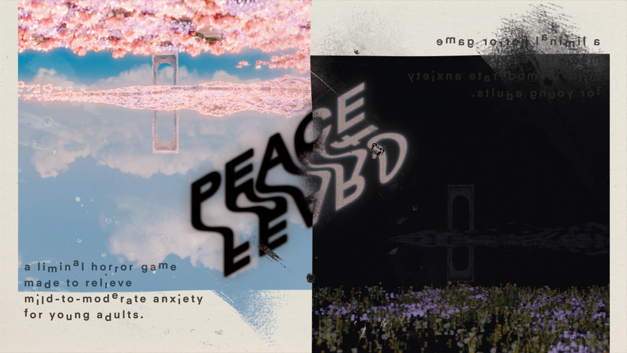 Peace of Fear title artwork and liminal game imagery